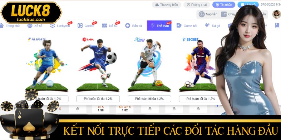 Đối tác sảnh thể thao uy tín hàng đầu hiện nay